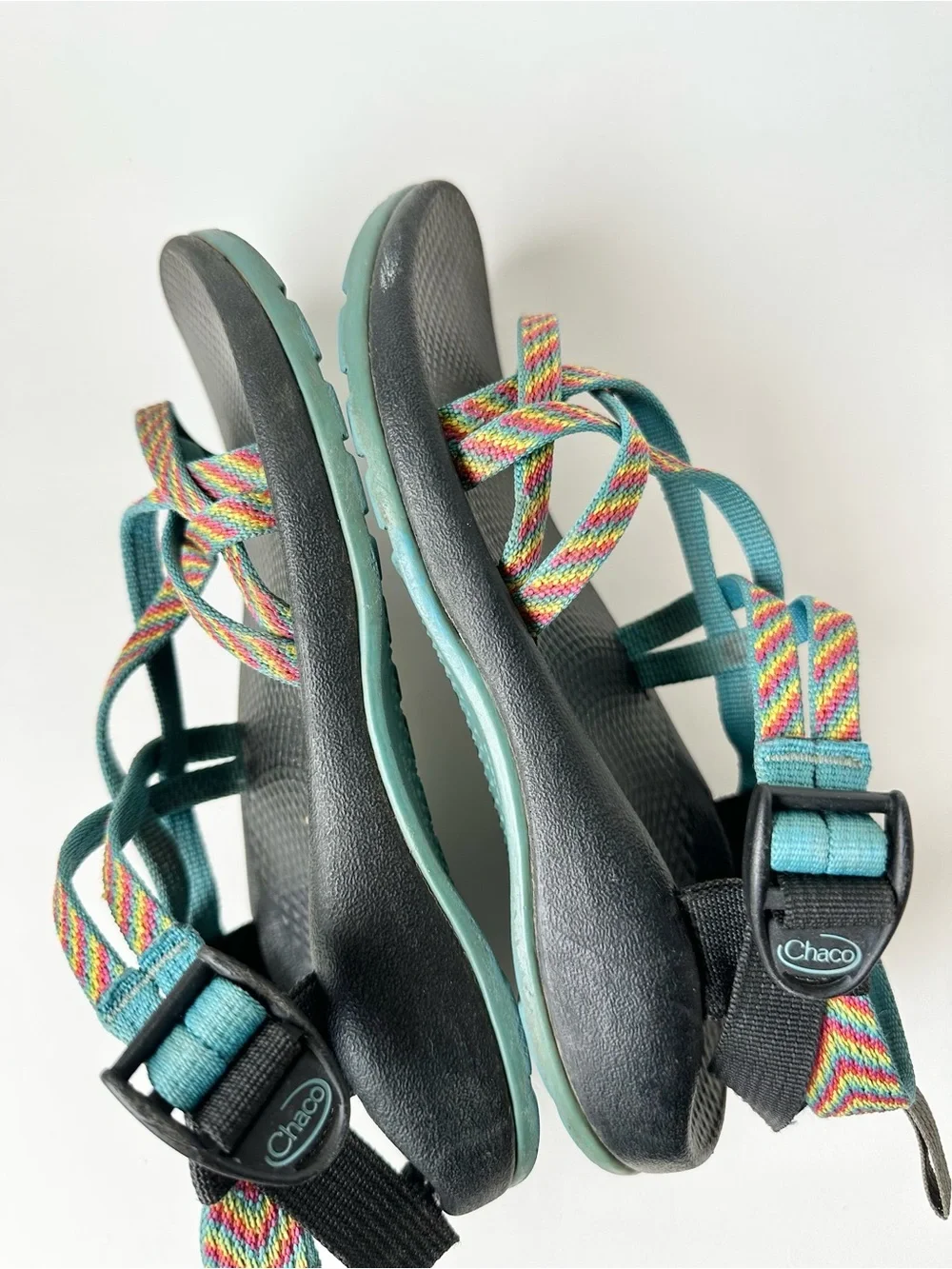 Chaco Girls ZX2 Yampa Fiesta Rainbow Sports Sandals